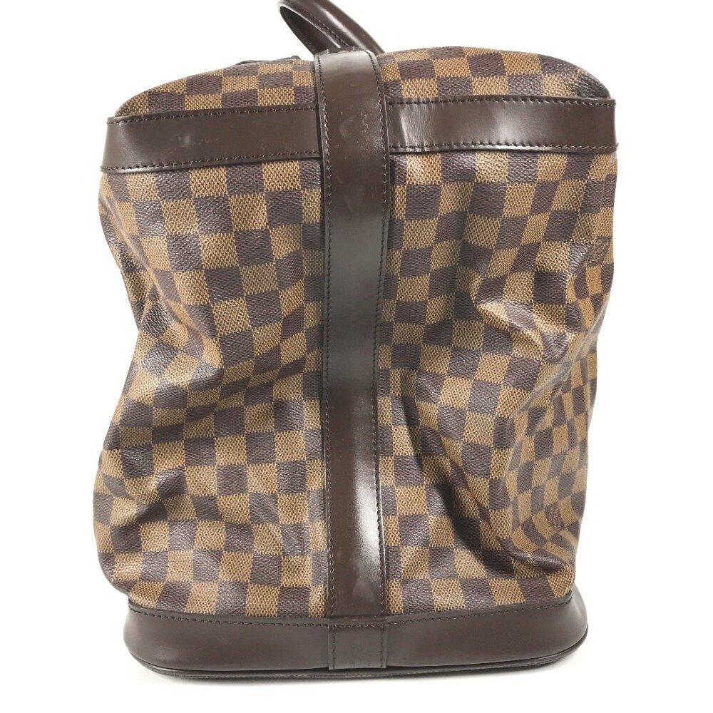 LOUIS VUITTON Authentic Brown Damier Canvas Boston Bag - Picture 4 of 14